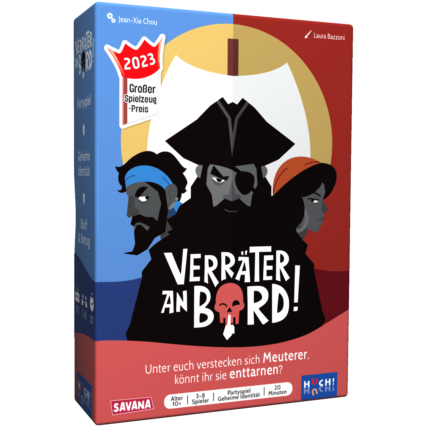 Verräter an Bord - Das preisgekrönte Bluff-Partyspiel