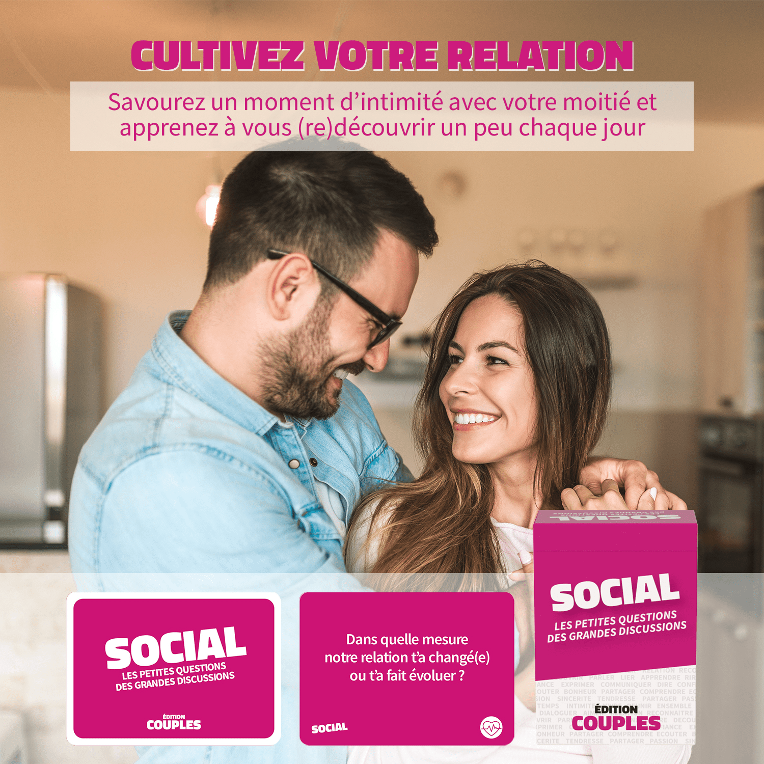 SOCIAL couple jeu de soirée