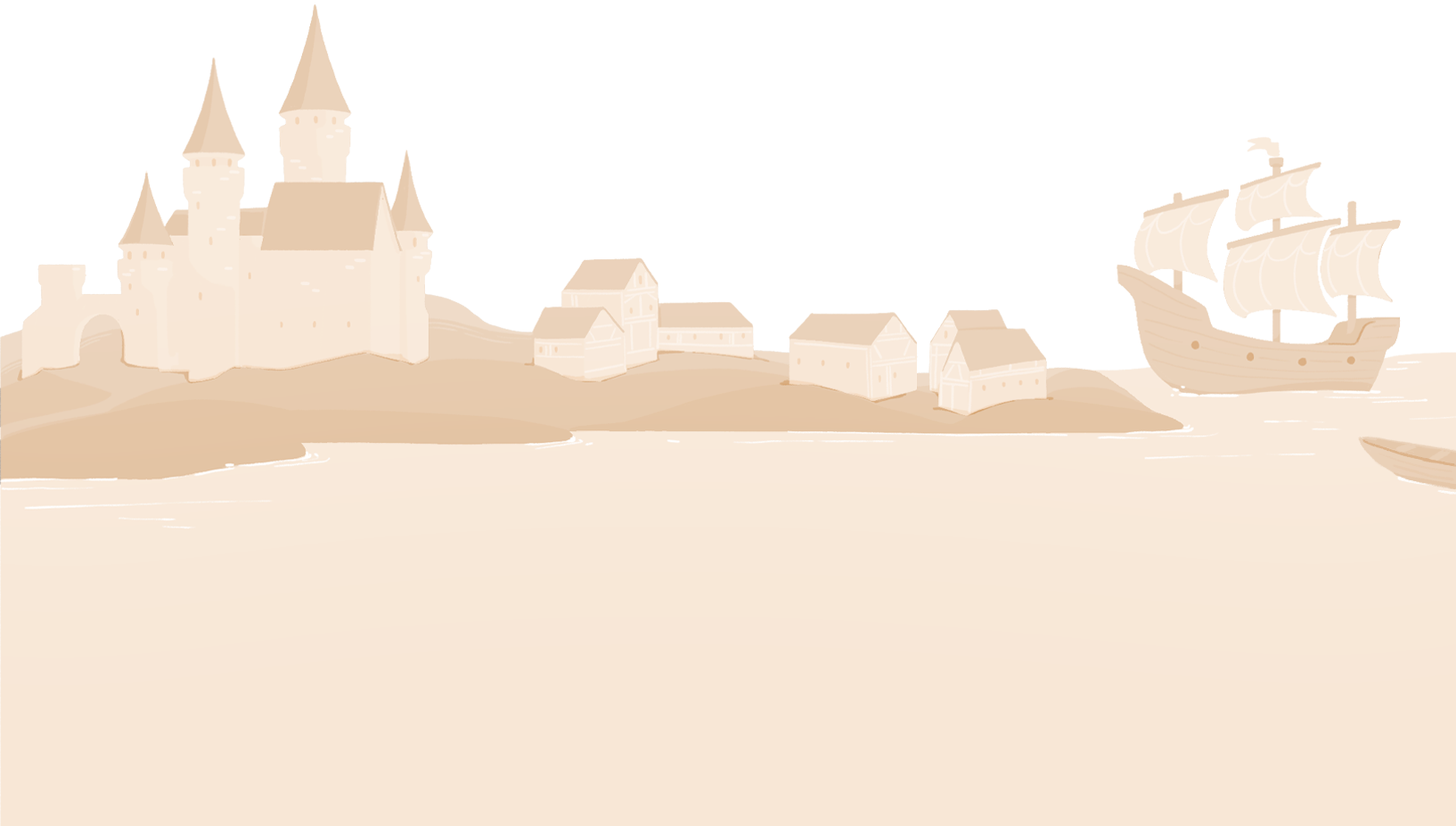 Das Königreich: Schloss, Dorf und Hafen